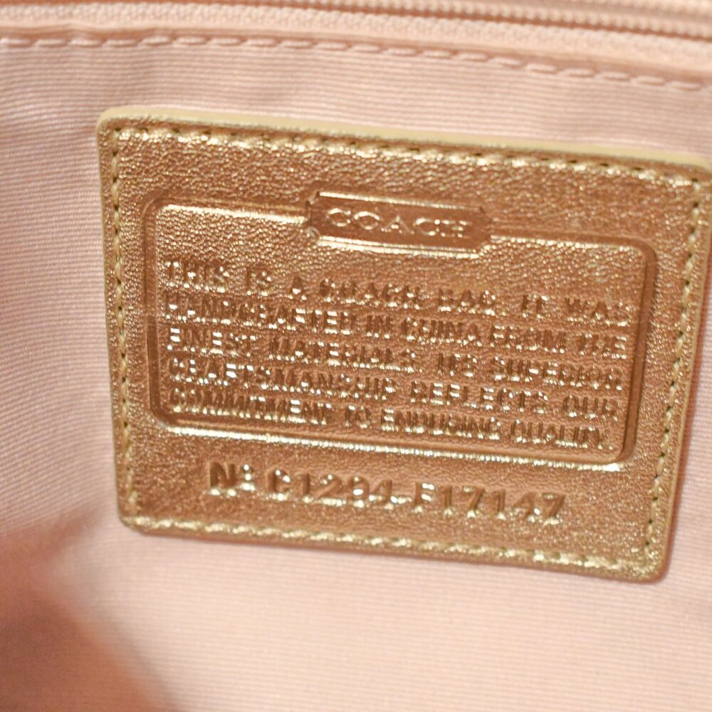 RARE Coach Kyra Poppy Floral Satin Crossbody Bag – Collectible! - Picture 11 of 13